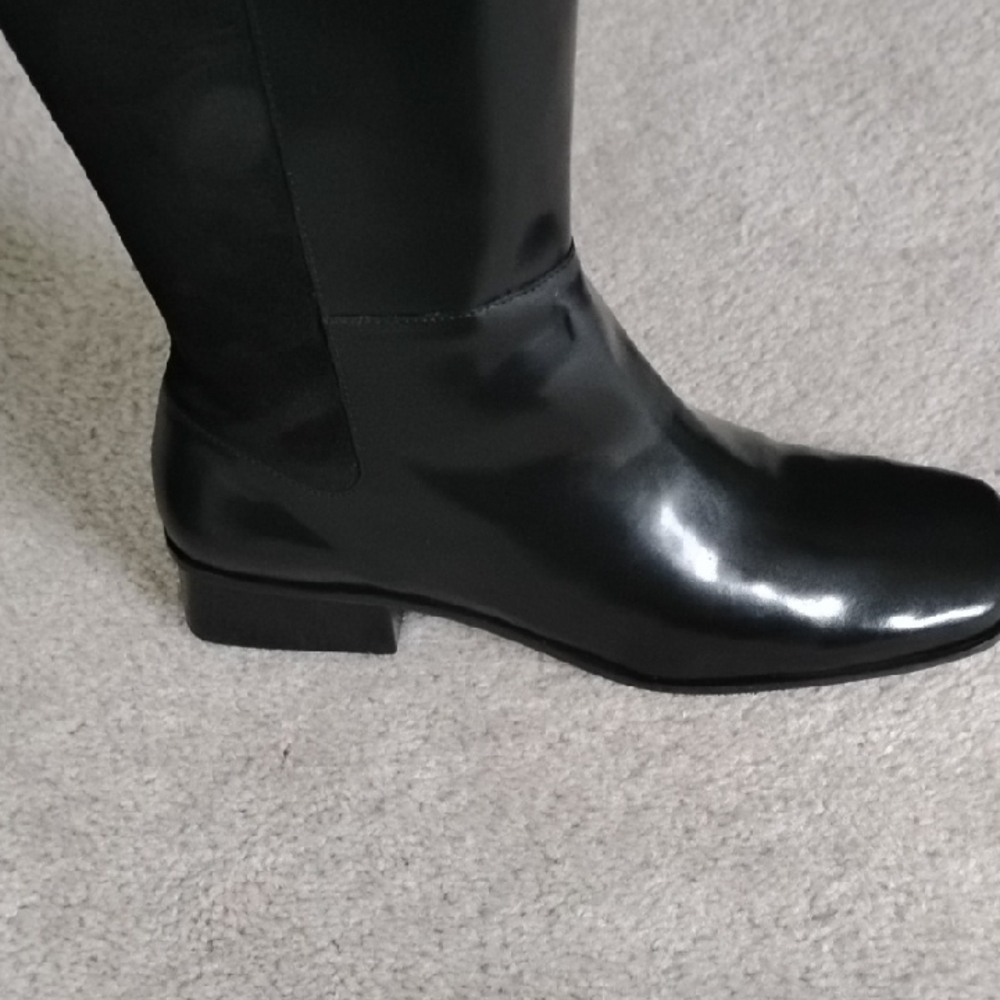 Talbots Black Riding Boots - Picture 3 of 5